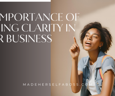 The importance of gaining clarity